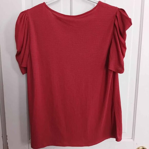 Ava James Women's Puff Sleeve Shirt - Picture 3 of 3